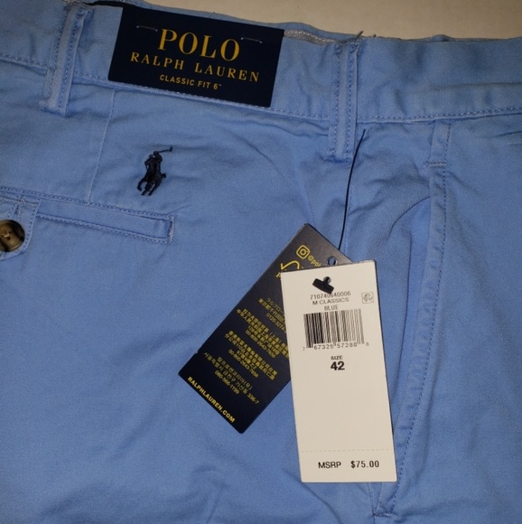 Men's Ralph Lauren Polo Chino Shorts - Picture 2 of 5